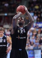 Basketball 1. Bundesliga 15/16 Hauptrunde: Walter Tigers Tuebingen - MHP Riesen Ludwigsburg