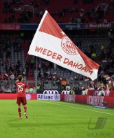 Fussball 1. Bundesliga Saison 21/22: FC Bayern Muenchen -  Hertha BSC Berlin