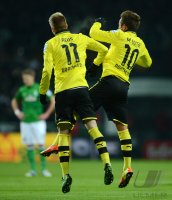 Fussball, 1. Bundesliga12/13: Werder Bremen - Borussia Dortmund
