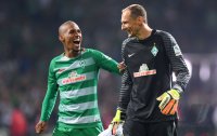 Fussball Bundesliga Saison 16/17: SV Werder Bremen - VfL Wolfsburg