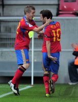 Fussball U21-Europameisterschaft 2011:  Ukraine - Spanien