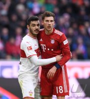 Fussball 1. Bundesliga Saison 18/19: FC Bayern Muenchen - VfB Stuttgart