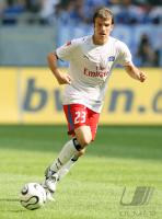 Fussball 1. Bundesliga: Hamburger SV, VAN DER VAART Einzelaktion