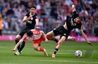 Fussball 1. Bundesliga 23/24: FC Bayern Muenchen - Eintracht Frankfurt