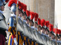 Rom; Papst Franziskus I. spricht den Urbi Et Orbi Segen