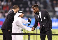 Fussball Supercoppa Italia Finale 2014 in Doha : Juventus Turin - SSC Neapel