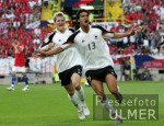 Fussball INTERNATIONAL  EURO 2004  Deutschland - Tschechien im Stadion Jos Alvalade in Lissabon 23.06.2004
