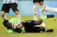 FUSSBALL  Olympia 2008  Peking  Vorrunde Elfenbeinkueste - Argentinien