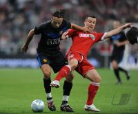 Fussball International: Audi Cup 2009  Manchester United - FC Bayern Muenchen