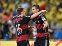 FUSSBALL WM 2014, HALBFINALE: Brasilien - Deutschland