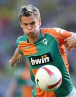 Fussball, 1. Bundesliga: Werder, ROSENBERG Einzelaktion