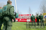 FUSSBALL  2. Liga SSV Reutlingen - 1. FC Kln Bereitschaftspolizisten