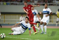 Fussball; Audi Football Summit Shanghai 2015: FC Bayern Muenchen - Inter Mailand