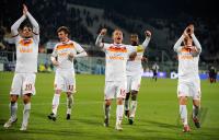 FUSSBALL SERIE A:  JUBEL von AS Rom