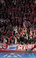 FUSSBALL  International CHL 09/10 :  JUBEL FANS (FC Bayern  Muenchen)