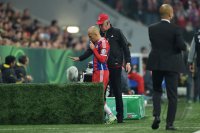 Fussball DFB Pokal Halbfinale 14/15: FC Bayern Muenchen - Borussia Dortmund