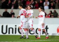 FUSSBALL  International CHL 09/10 : VfB Stuttgart -  FC Barcelona