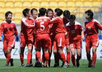 Fussball Frauen FIFA U 17  WM  2008   Daenemark - Korea DVR