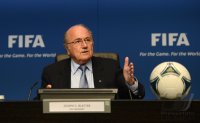 Fussball  International: FIFA Praesident Joseph S. Blatter (Schweiz)