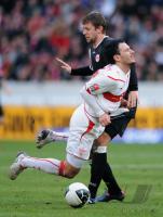 FUSSBALL  1. BUNDESLIGA  09/10    VfB Stuttgart - Eintracht Frankfurt