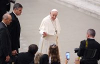 Rom Generalaudienz Papst Franziskus I.