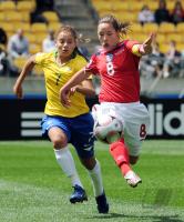 Fussball Frauen FIFA U 17  WM  2008  Brasilien - England