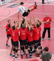 Volleyball 1. Bundesliga  Saison 15/16:  TV Rottenburg - VfB Friedrichshafen