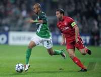 Fussball Champions League  Saison 2010/2011: Bremen - Tottenham