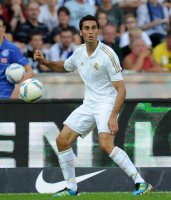 Fussball International, Testspiel: Real Madrid, ARBELOA am Ball