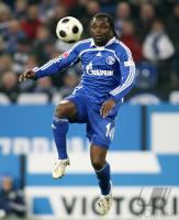 Fussball 1. Bundesliga: Schalke, ASAMOAH Einzelaktion