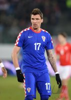 Fussball International Testspiel:  Mario Mandzukic (Kroatien)