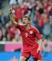 Fussball 1. Bundesliga, Saison 2011/2012:  Thomas Mueller (FC Bayern Muenchen)