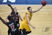 Basketball 1. Bundesliga 15/16 Hauptrunde: Walter Tigers Tuebingen -  Giessen 46ers