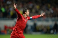 Fussball WM Qualifikation 2014 Playoff: JUBEL Cristiano Ronaldo (Portugal)