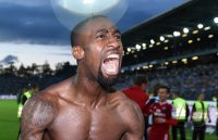 Fussball, 1. Bundesliga  Saison 2014/2015 Relegation: JUBEL Hamburger SV