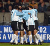 FUSSBALL; JUBEL ARG
