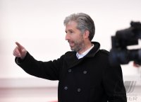 Oberbuergermeister Palmer hat die groesste Photovoltaikanlage Tuebingens offiziell in Betrieb genommen