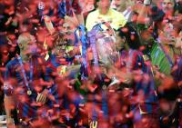 Fussball International: Champions League Finale, Jubel Barcelona