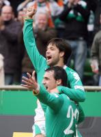 Fussball 1. Bundesliga: Bremen - Berlin