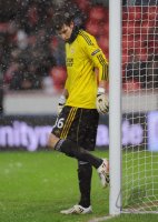 Fussball: Europa League, Saison 2010/2011: Torwart Fabian Giefer  (Leverkusen)