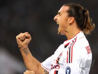 FUSSBALL SERIE A:  Zlatan Ibrahimovic (AC Mailand)