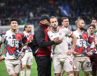 FUSSBALL CHAMPIONS LEAGUE SAISON 24/25
Viertelfinal Rueckspiel, Inter Mailand - FC Bayern Muenchen