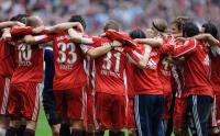 Fussball 1. Bundesliga : JUBEL  FC Bayern Muenchen