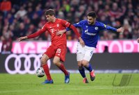 Fussball 1. Bundesliga Saison 19/20: FC Bayern Muenchen -  FC Schalke 04