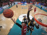 Basketball  1. Bundesliga 2008/2009   Walter Tigers - Brose Basket Bamberg