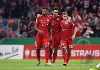 Fussball DFB Pokal Viertelfinale 18/19: FC Bayern Muenchen - 1. FC Heidenheim