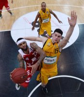 Basketball 1. Bundesliga 13/14:  Walter Tigers Tuebingen - FC Bayern Muenchen