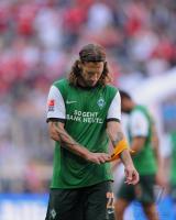 FUSSBALL  1. BUNDESLIGA:  FINGS (SV Werder Bremen )