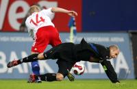 Fussball 1. Bundesliga: Hamburg - Rostock