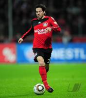 FUSSBALL, 1. BUNDESLIGA, 24. Spieltag: Leverkusen, CASTRO Einzelaktion